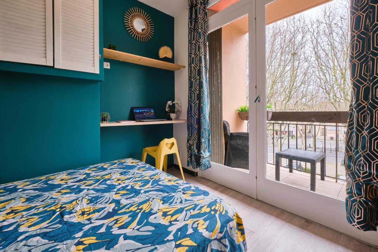 Tout Confort ! Climatisation, Centre-Ville, Parking, Terrasse, Wifi, Netflix Каркассонн Екстер'єр фото
