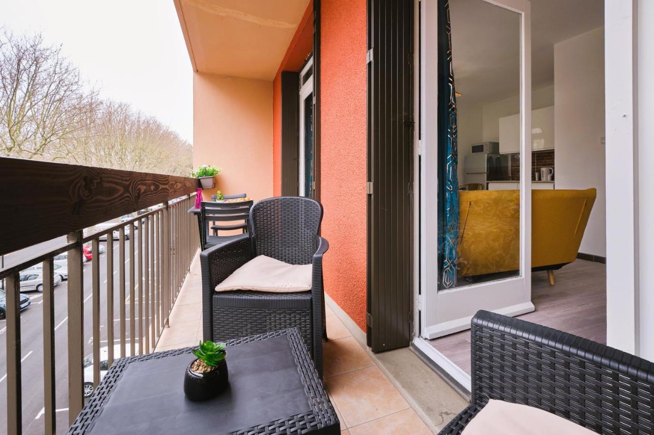 Tout Confort ! Climatisation, Centre-Ville, Parking, Terrasse, Wifi, Netflix Каркассонн Екстер'єр фото