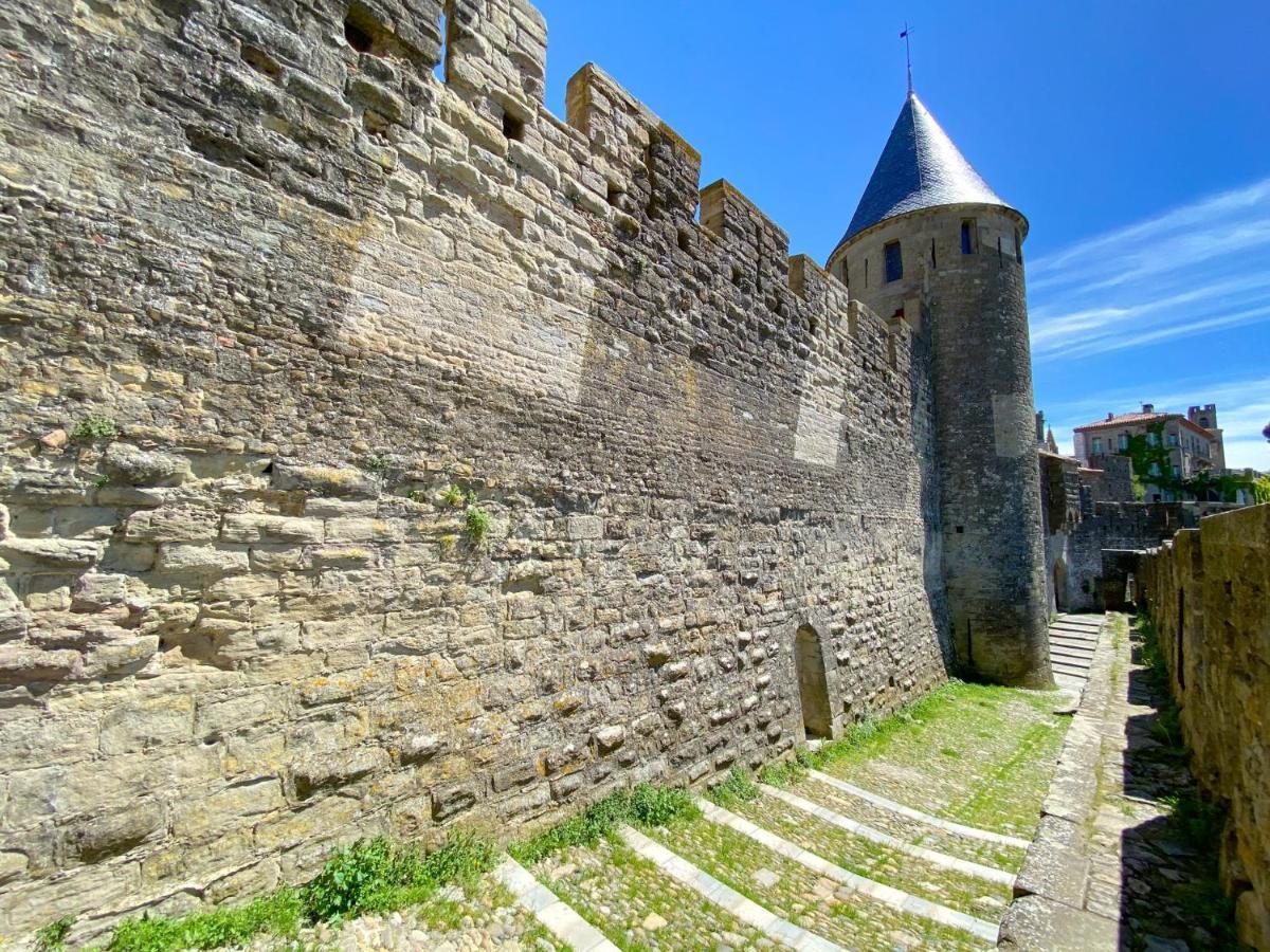 Tout Confort ! Climatisation, Centre-Ville, Parking, Terrasse, Wifi, Netflix Каркассонн Екстер'єр фото
